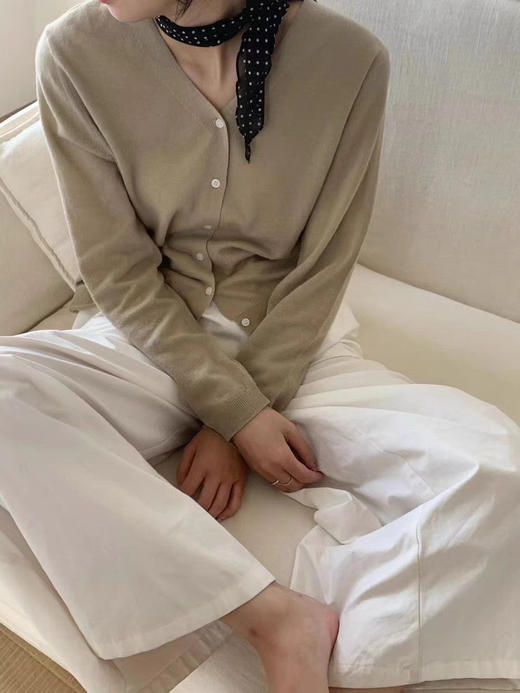 100羊毛多巴胺开衫 商品图9