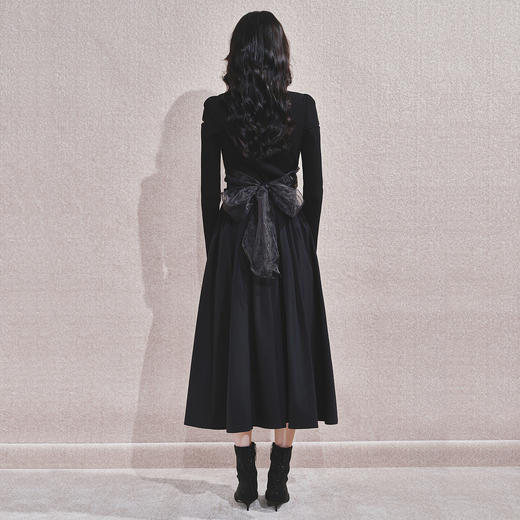 贵雅*风修身显瘦针织上衣2024秋冬女 商品图4