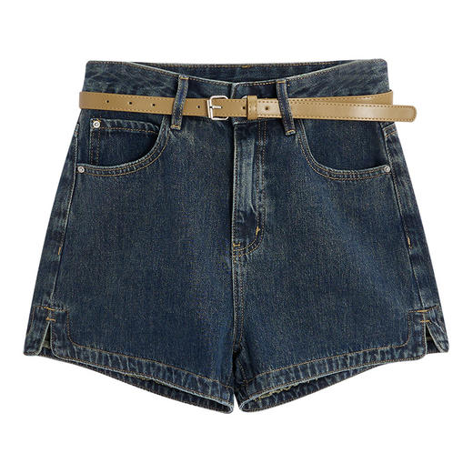 IEF/爱依服女装夏季韩版时尚简约设计时尚百搭牛仔短裤N0244- 商品图5