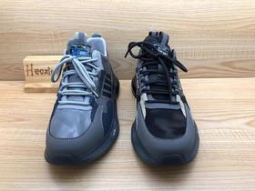 豪行时尚休闲飞织运动舒适男单鞋12323150