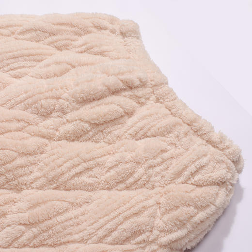 都市丽人睡衣亲情蜜语长袖家居服长毛绒提花夹棉加加厚女士夹棉套装LHT0B5 商品图7