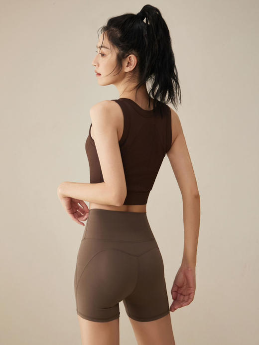 新款高强度运动背心女防震跑步健身服上衣文胸专业普拉提训练瑜伽内衣 KML BR-RQ5367 商品图3