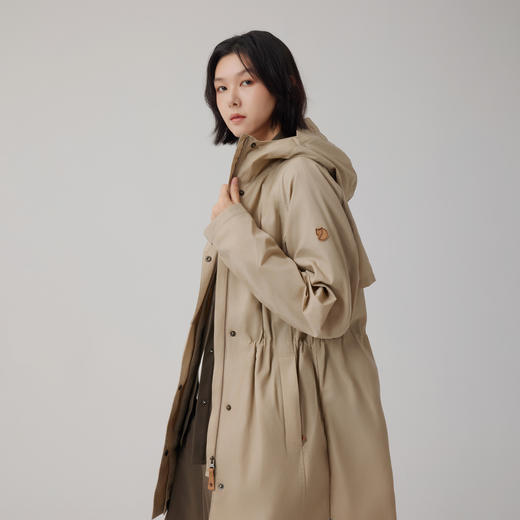 Fjallraven/北极狐 户外连帽风衣外套 女士中长款防风夹克 87029 商品图2