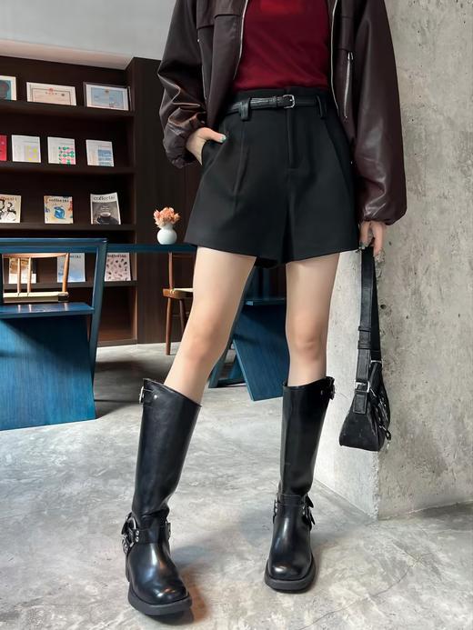 漆黑色~裤子HJ3L61 商品图0