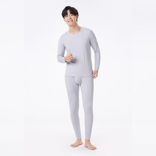 都市丽人都市锋尚保暖衣轻暖套装热奶衣薄男士保暖衣套装FWT1A4 商品图1