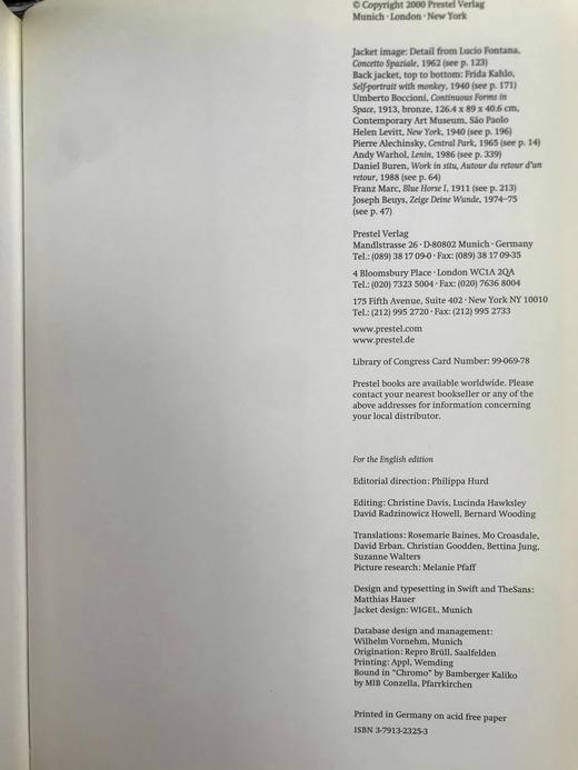 二十世纪艺术与艺术家辞典 501幅彩色插图 精装16开 商品图4