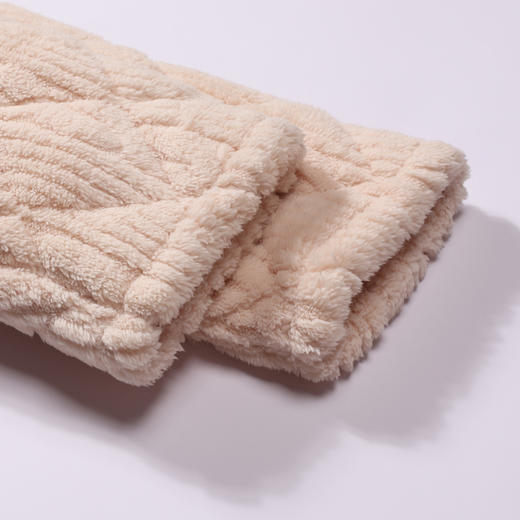 都市丽人睡衣亲情蜜语长袖家居服长毛绒提花夹棉加加厚女士夹棉套装LHT0B5 商品图8