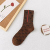 【秋季新品，潮牌袜子女】潮流ins风网红中筒女袜，高橡筋袜口无骨缝制，防臭百搭学院风女堆堆袜中筒袜QQ 商品缩略图5