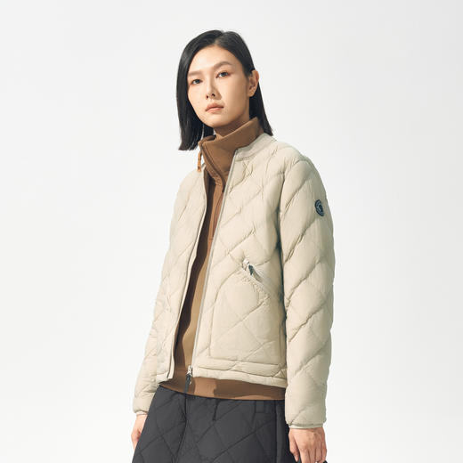 北极狐 女士保暖棉服外套 2024秋冬 轻型户外棉夹克 08242206 商品图1