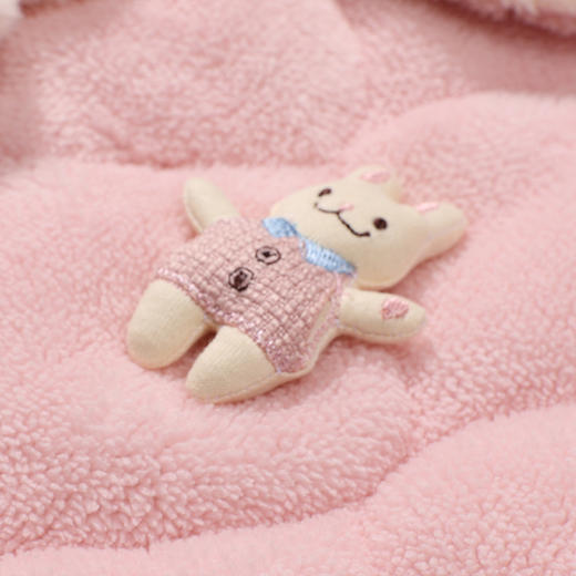 都市丽人睡衣夹棉系列长袖家居服法兰绒夹棉加厚女士夹棉套装LHT1U5 商品图5