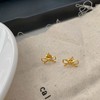 DIANA KANE-设计款蝴蝶结耳钉925纯银耳饰小巧迷你百搭个性创意韩版耳环 商品缩略图0