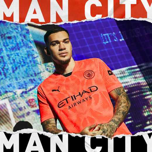 小李子PUMA彪马 24-25赛季曼城2客球迷版守门员比赛球衣成人男77510736 商品图1