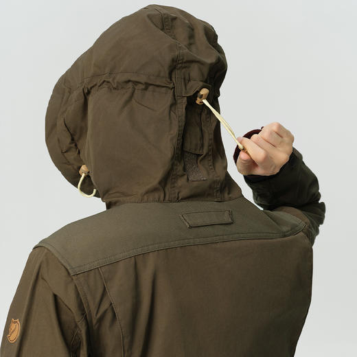 北极狐 女士G1000户外夹克 2024耐磨防风徒步露营连帽外套 89715 商品图3