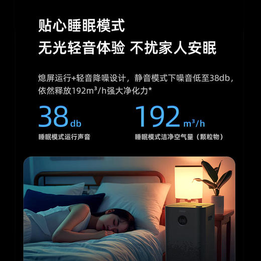 海尔（Haier）空气净化器家用除甲醛雾霾烟味 紫外线除菌 负离子除异味花粉过敏源宠物毛发 甲醛数显KJ580F-H600DU1 商品图3