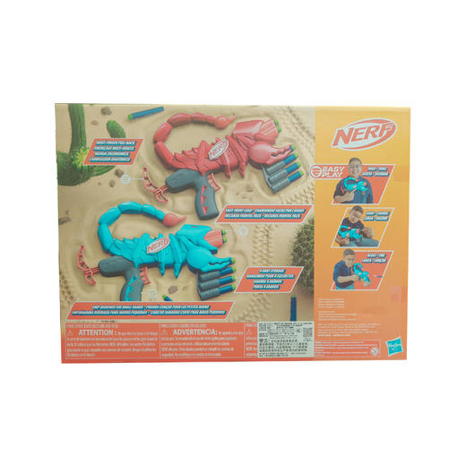 Hasbro NERF 热火小精英双支装天蝎发射器HASCF9137AW00 商品图1