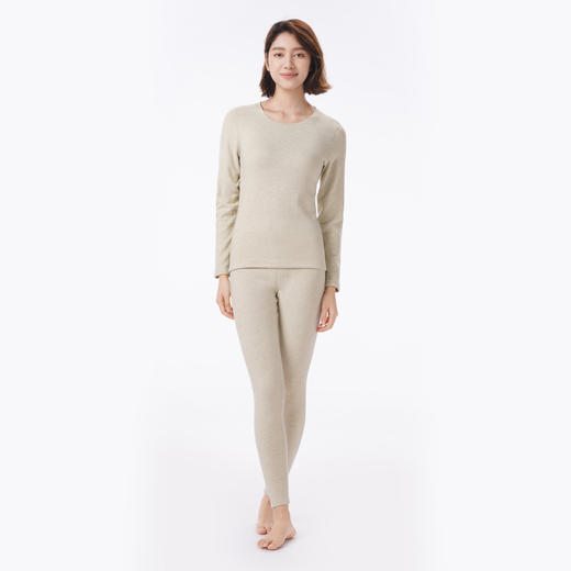 都市丽人保暖衣强暖套装轻羽绒厚女士保暖衣套装LWT2A9 商品图1