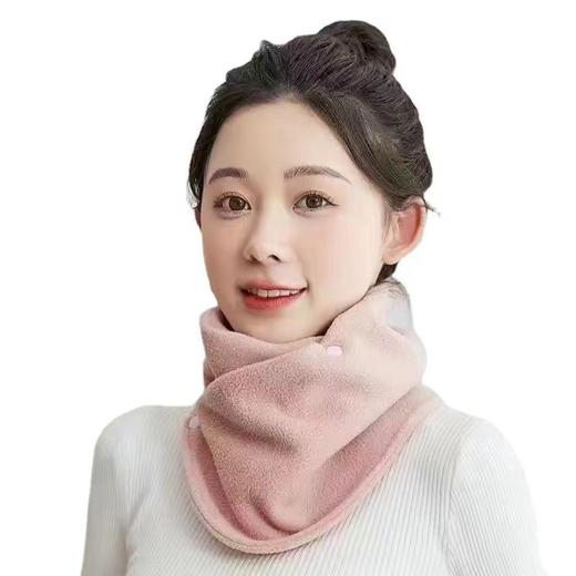 秋冬季【加绒加厚围巾双扣】男女骑行户外防寒防风 多功能百搭围脖新款 商品图4
