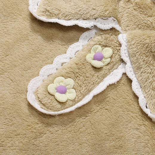 都市丽人睡衣生活家居长袖家居服暖肤绒厚女士法兰绒套装LHT2W2 商品图5