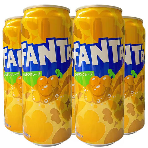 日本芬达金色葡萄味500ml 商品图1