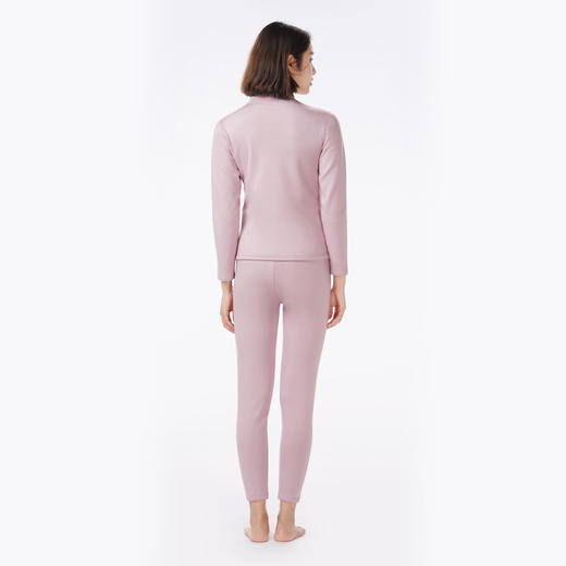 都市丽人保暖衣强暖套装导电丝-牛奶暖暖衣厚女士保暖衣套装LWT2A7 商品图3