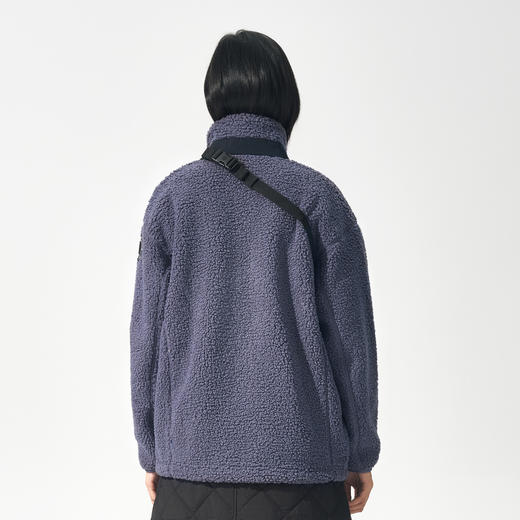 北极狐 女士羊羔毛外套 2024城市户外运动连帽抓绒夹克 04242232 商品图3