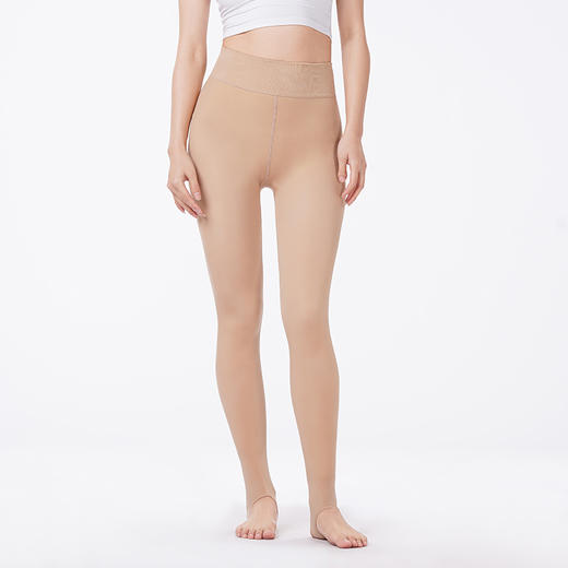 都市丽人打底裤强暖一体裤保暖裤锦纶厚踩脚裤一条LGT4A1 商品图1