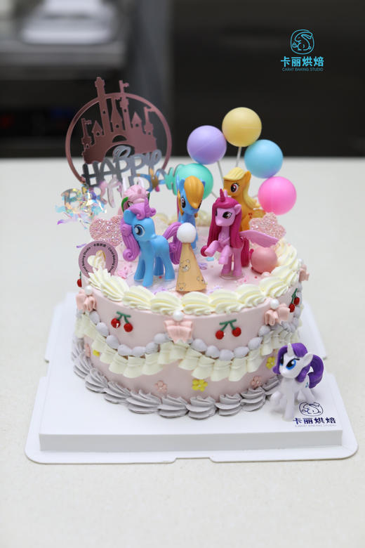 小马宝莉蛋糕（城堡插件款） 商品图1