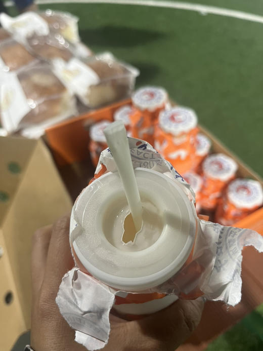 北冰洋冰冰熊桔子酸奶，里面有陈皮跟果粒，口感酸甜回甘，一组6瓶 商品图3