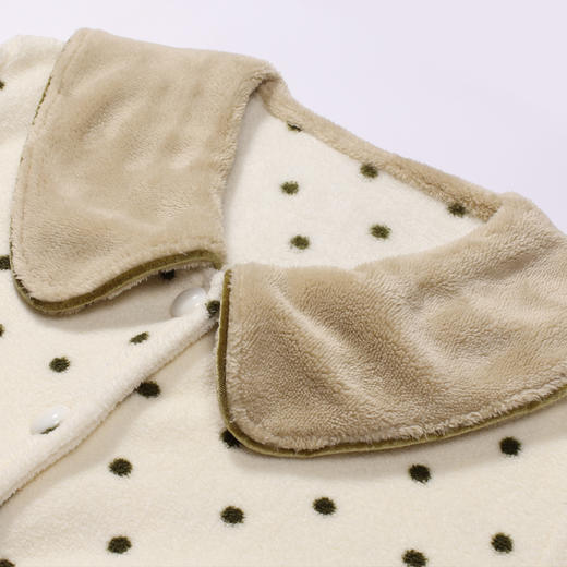 都市丽人睡衣会员精选长袖家居服米粒绒厚女士米粒绒套装LHT1P8 商品图4