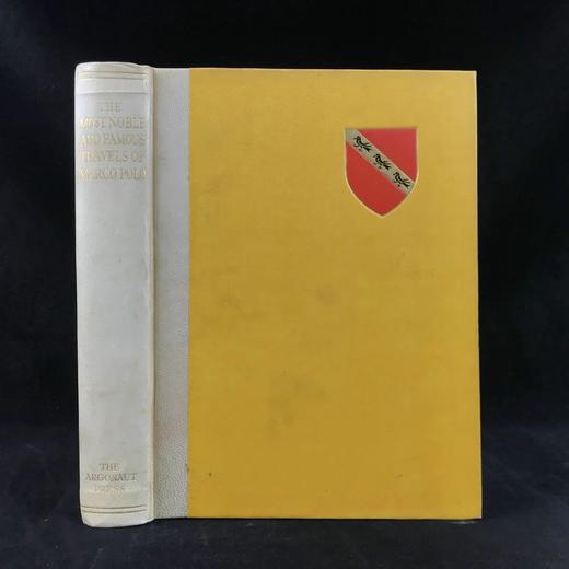 限量版毛边本！1929年 马可·波罗游记 配多幅地图 布面精装16开 商品图0