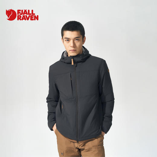 北极狐 男士连帽棉服 2024新款 秋冬户外徒步保暖棉夹克08242133 商品图0