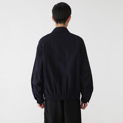 and wander zip up C/W blouson 羊毛混纺翻领夹克外套 商品图2