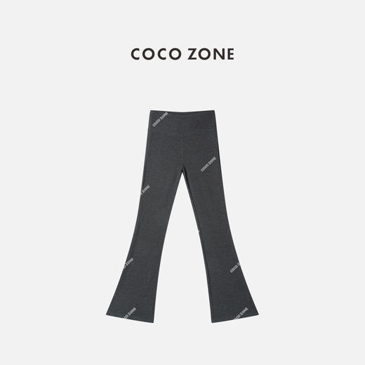 COCO ZONE 时尚女士显瘦微喇裤简约百搭休闲裤CC2C2110 商品图0