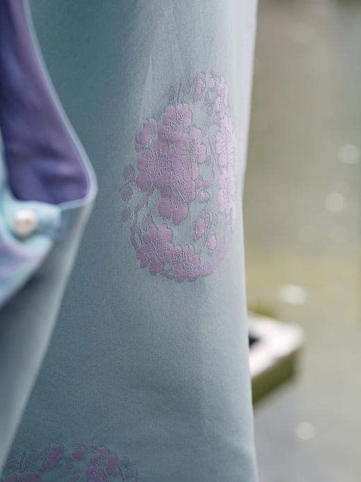 盛唐牡丹| 老工艺花锦缎双面穿马甲 商品图7