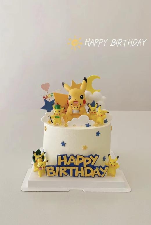神奇宝贝 皮卡丘宝可梦主题蛋糕 商品图0