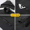 【可拆卸帽】【新款DSF】大依优型大码男装连帽薄棉棉衣夹克加肥加大休闲夹克胖子外套上衣 商品缩略图1