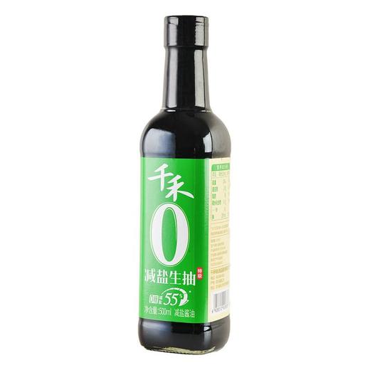 千禾8克鲜特级淡盐酱油500ml/瓶 商品图0