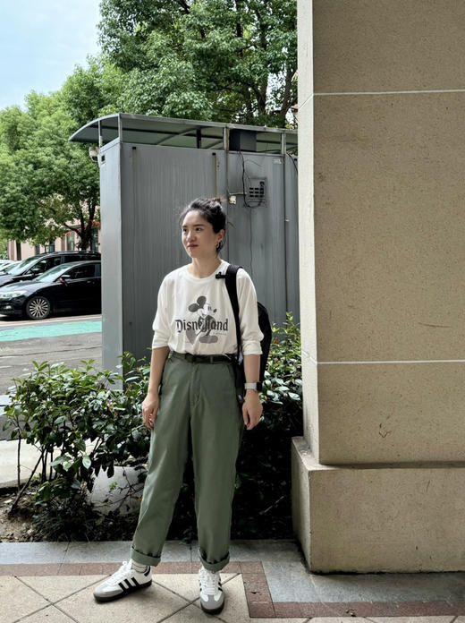 24秋-男女款｜紫标日系高腰休闲工装裤【包邮/三天无理由退换】 商品图5