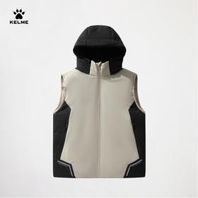 卡尔美新款男士男式厚棉马甲