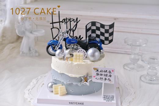 1027 Cake |  摩托车主题  哈雷 商品图1
