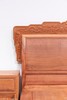 红桥红  家具严选  缅甸花梨（大果紫檀）【180 螭龙弯背素面 高低床 】 商品缩略图3
