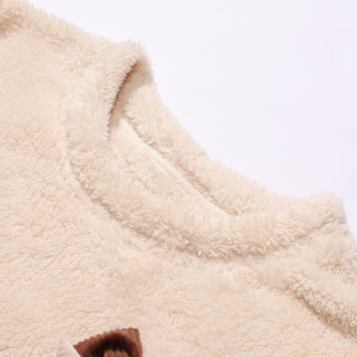 都市丽人睡衣生活家居长袖家居服长毛绒厚女士长毛绒套装LHT2P7 商品图1