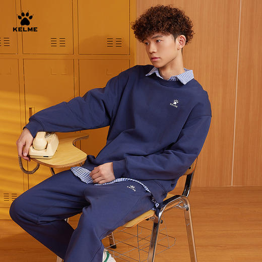 卡尔美新款男士男式圆领卫衣 商品图10