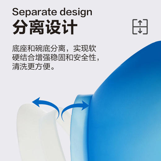 【助食碗】防抖助食碗吃饭防摔吸盘碗 商品图4