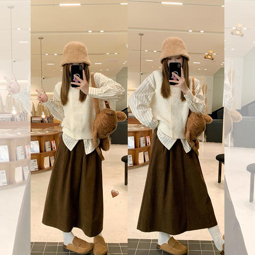 <曾小咸推荐>现货秒杀 ！微信超特价！百搭针织马甲背心 日常169.99 立减80 秒杀89.99！！ 商品图2