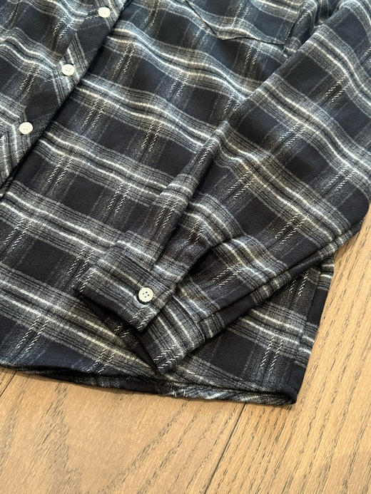 河智苑明星同款！加厚磨毛秋冬格子衬衣 商品图11