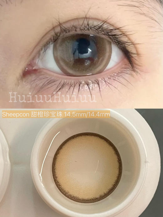 【店主实拍】Sheepcon-珍宝珠系列-14.5mm【年抛 0-1000度 含有525/575】 商品图8