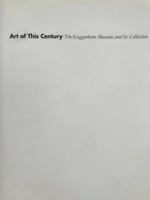 古根海姆艺术馆藏品图集 165幅彩色90幅黑白插图 精装大16开 商品图3