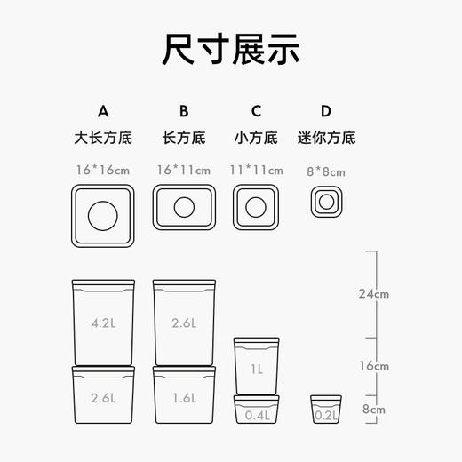 OXO奥秀不锈钢一键启闭储物罐（1.5L）OGGC1195400 商品图1