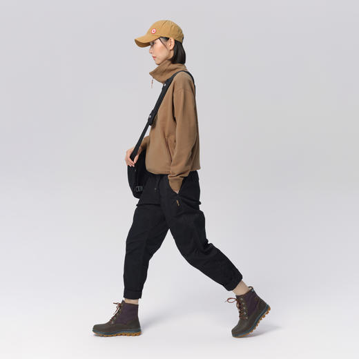 北极狐2024年新品保暖休闲套头卫衣女士亲肤长袖T恤04232212 商品图2